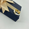 Enamel Gold-Plated Ring - White