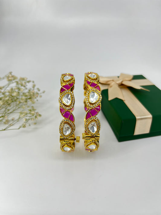 Polki Bangles