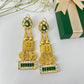 Polki statement earring