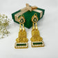 Polki statement earring