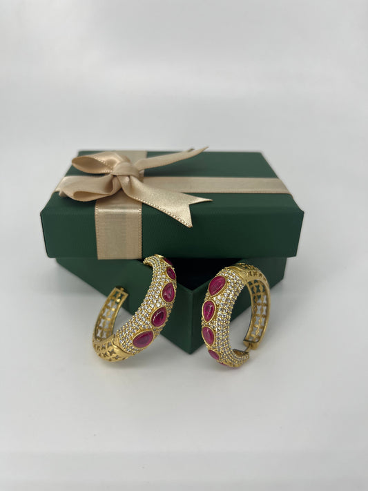 nano-stone polki hoops