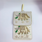 Elephant Motive Mobile Sling - Hand Embroidered