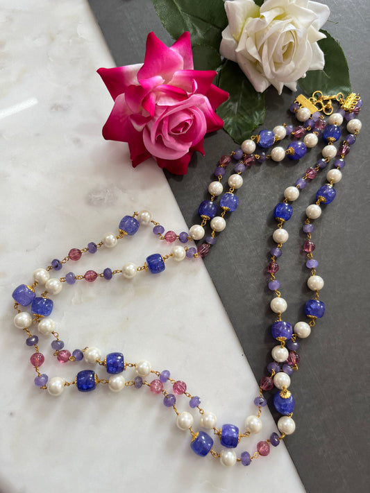 AGATE BEADS NECKLACE