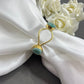 NATURAL STONE BANGLE