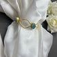 NATURAL STONE BANGLE