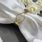 NATURAL STONE BANGLE