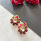 TRADITIONAL IMITATION RUBY STUD