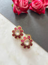 TRADITIONAL IMITATION RUBY STUD