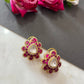 TRADITIONAL IMITATION RUBY STUD