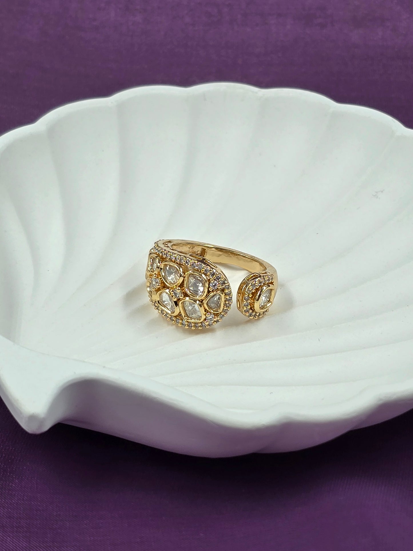 Polki Band Ring