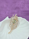 Peacock Feather Brooch | Morpankh Brooch
