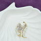 Leaf Pattern Brooch