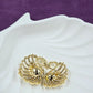 Loving swans brooch